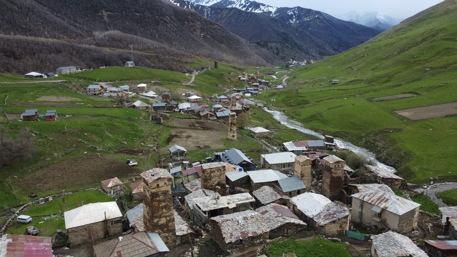 Ushguli Svan towers